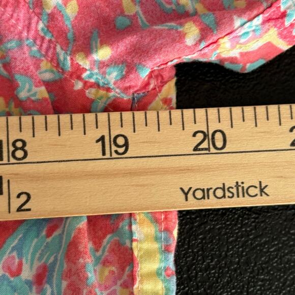 Ralph Lauren Small Shirt Dress Paisley Button Up Tunic Cotton Viscose LN31708 - Picture 7 of 11